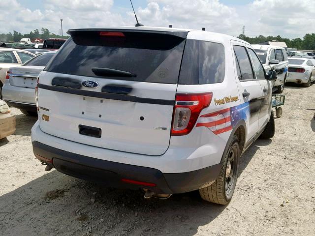 1FM5K8AR0FGA56916 - 2015 FORD EXPLORER P WHITE photo 4