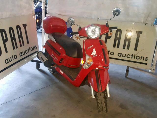 LC2D2H128GC100167 - 2016 KYMCO USA INC LIKE 200I RED photo 1