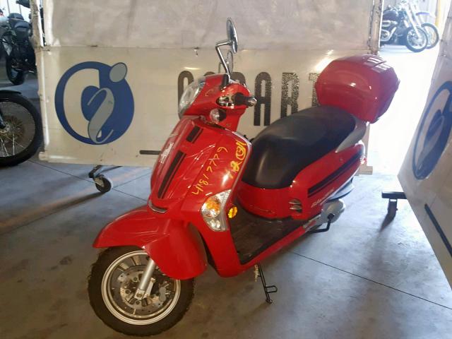 LC2D2H128GC100167 - 2016 KYMCO USA INC LIKE 200I RED photo 2