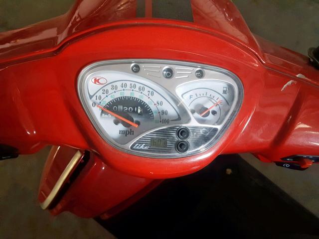 LC2D2H128GC100167 - 2016 KYMCO USA INC LIKE 200I RED photo 8