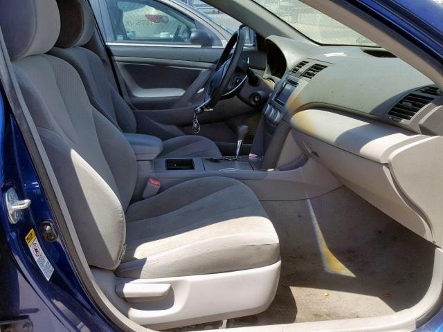 4T1BE46K37U151309 - 2007 TOYOTA CAMRY NEW BLUE photo 5