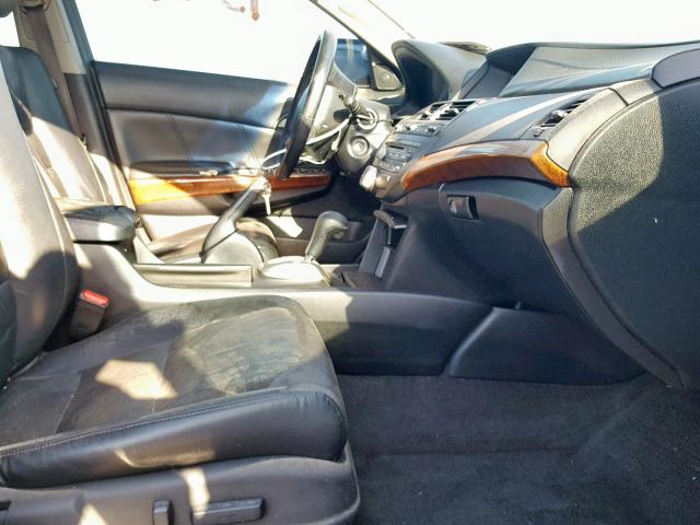 5KBCP3F82BB003673 - 2011 HONDA ACCORD EXL GRAY photo 5