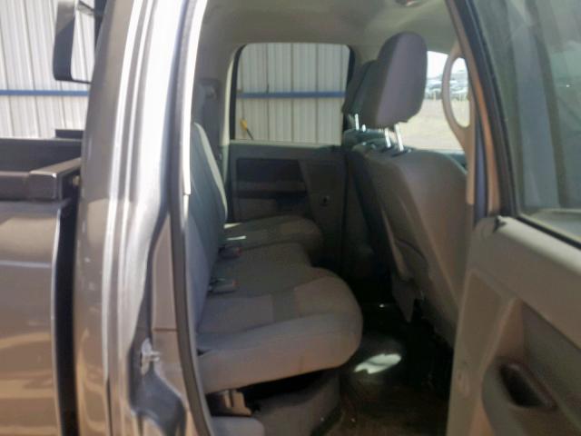 1D7HU18287S178858 - 2007 DODGE RAM 1500 S SILVER photo 6