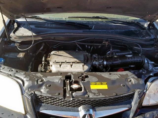 2HNYD18692H529493 - 2002 ACURA MDX TOURIN BLACK photo 7