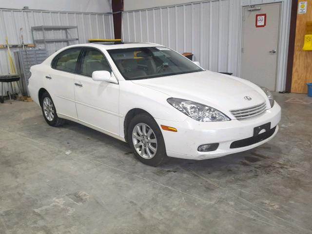 JTHBF30G036016284 - 2003 LEXUS ES 300 WHITE photo 1