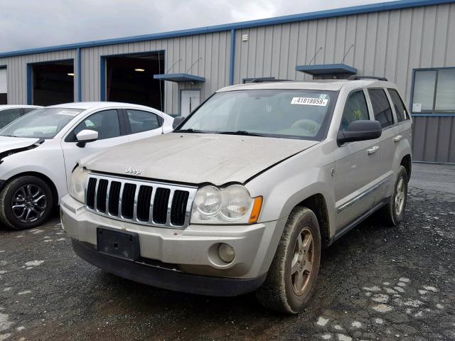 1J8HR58246C360870 - 2006 JEEP GRAND CHER GOLD photo 2