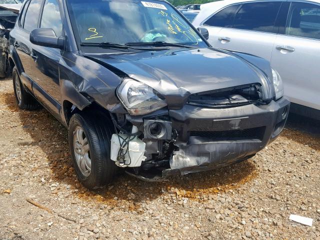 KM8JN12D07U632099 - 2007 HYUNDAI TUCSON SE GRAY photo 9