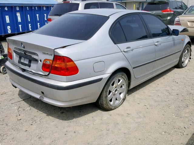 WBAAZ33485KW77042 - 2005 BMW 325 IS SUL SILVER photo 4