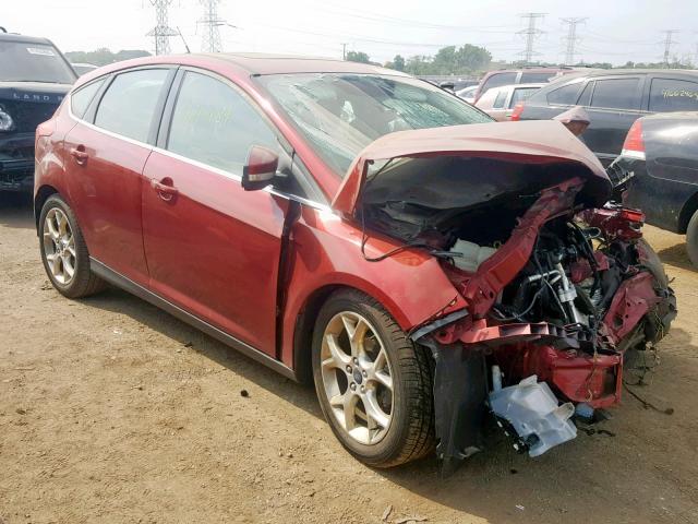 1FADP3N27DL383857 - 2013 FORD FOCUS TITA RED photo 1