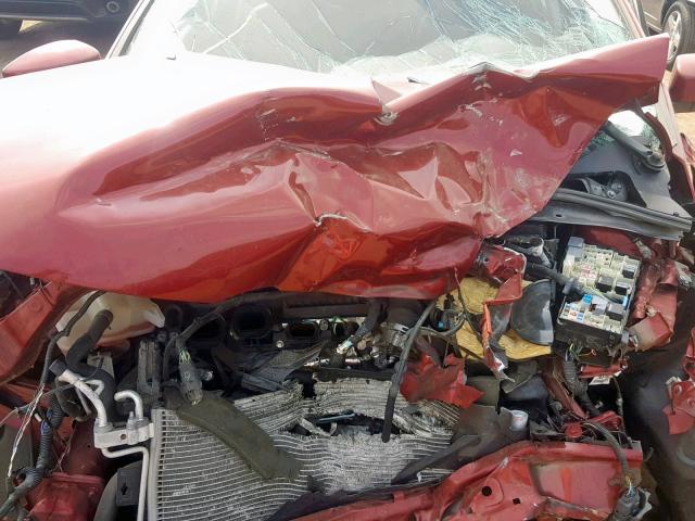 1FADP3N27DL383857 - 2013 FORD FOCUS TITA RED photo 7