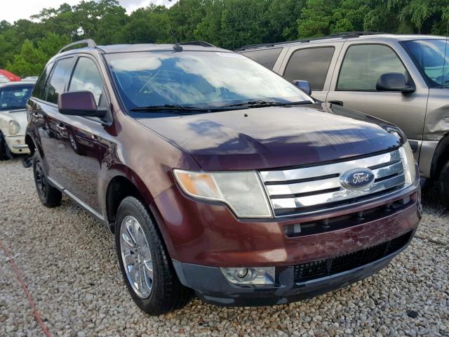 2FMDK3JC2ABA73131 - 2010 FORD EDGE SEL MAROON photo 1