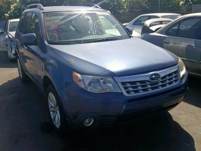 JF2SHAECXDH438737 - 2013 SUBARU FORESTER L BLUE photo 1