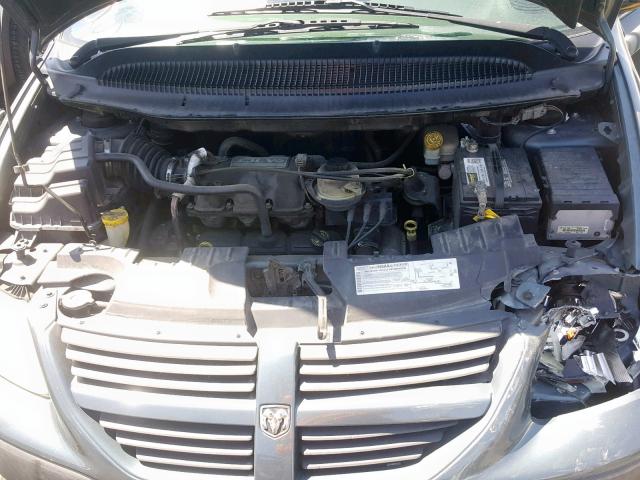 1D4GP25R06B662979 - 2006 DODGE CARAVAN SE GREEN photo 7