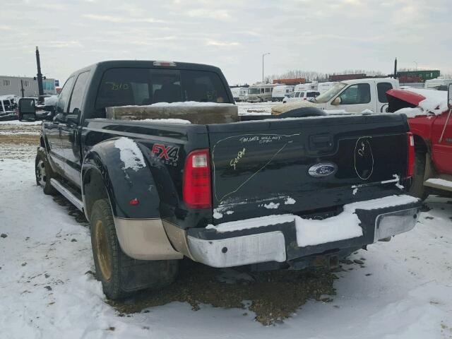 1FT8W4DT2DEA77538 - 2013 FORD F450 SUPER GREEN photo 3