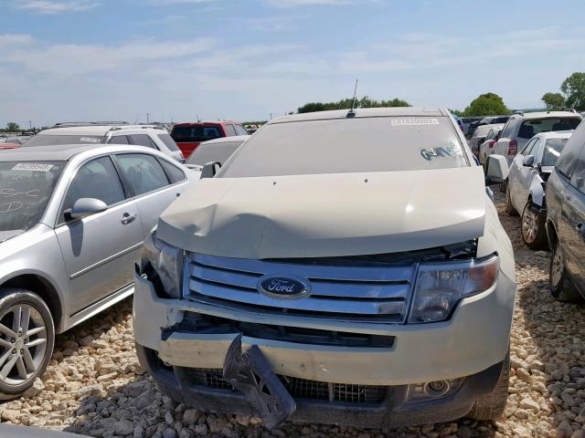 2FMDK39C78BA54203 - 2008 FORD EDGE LIMIT CREAM photo 9