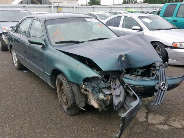 1YVGF22C9Y5129301 - 2000 MAZDA 626 ES GREEN photo 1