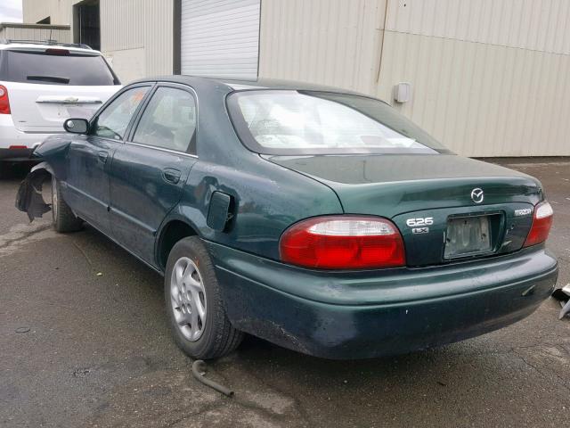 1YVGF22C9Y5129301 - 2000 MAZDA 626 ES GREEN photo 3