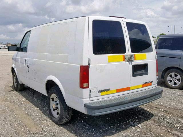 1GCDM19XX5B122422 - 2005 CHEVROLET ASTRO WHITE photo 3