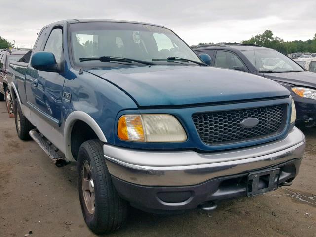 1FTRX18L7YNB79420 - 2000 FORD F150 BLUE photo 1