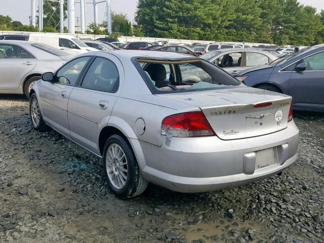 1C3EL56RX5N586432 - 2005 CHRYSLER SEBRING TO SILVER photo 3