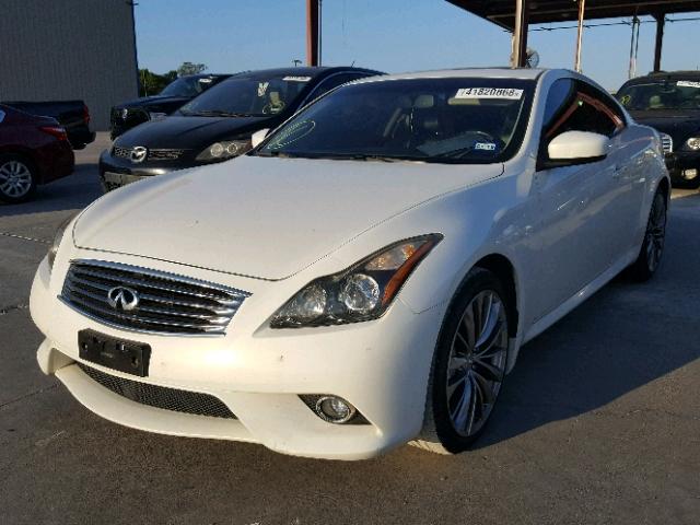 JN1CV6EK4BM213432 - 2011 INFINITI G37 BASE WHITE photo 2