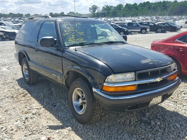 1GNCS18W41K192851 - 2001 CHEVROLET BLAZER BLACK photo 1