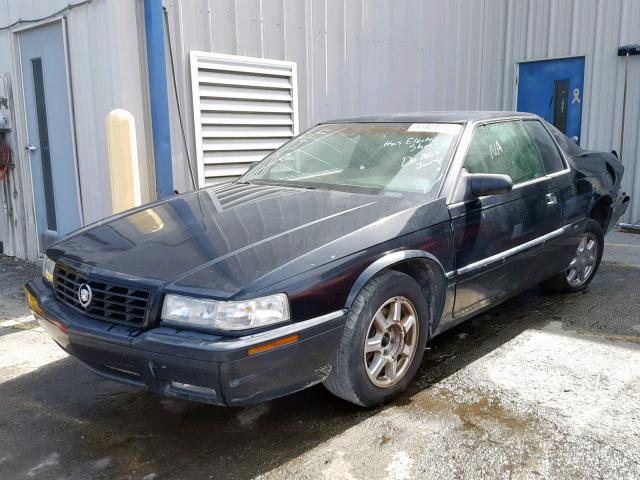 1G6ET12921B100818 - 2001 CADILLAC ELDORADO T BLACK photo 2