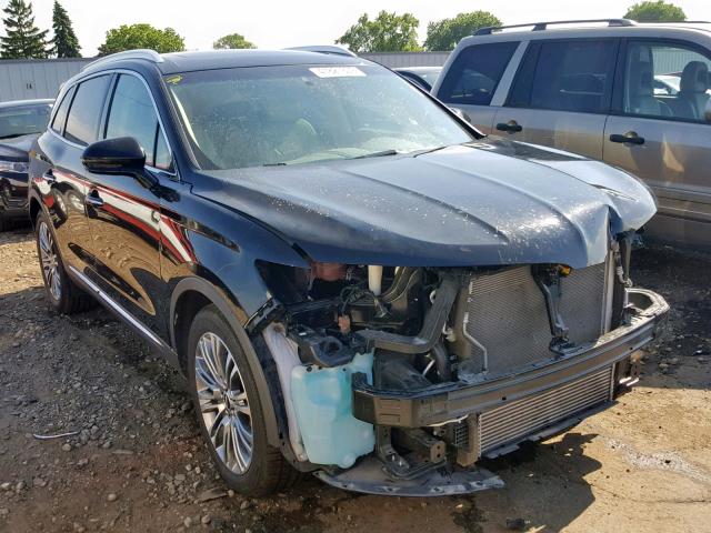 2LMTJ6LP3GBL77257 - 2016 LINCOLN MKX RESERV BLACK photo 1