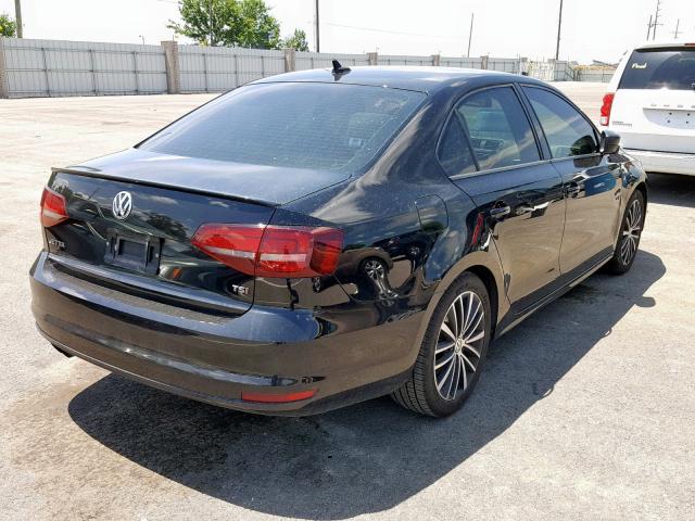 3VWD17AJ5GM277438 - 2016 VOLKSWAGEN JETTA SPOR BLACK photo 4