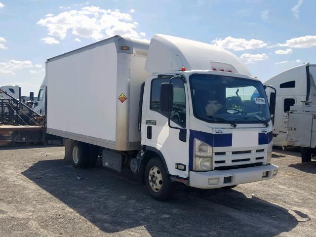 JALB4W174B7401717 - 2011 ISUZU NPR WHITE photo 1