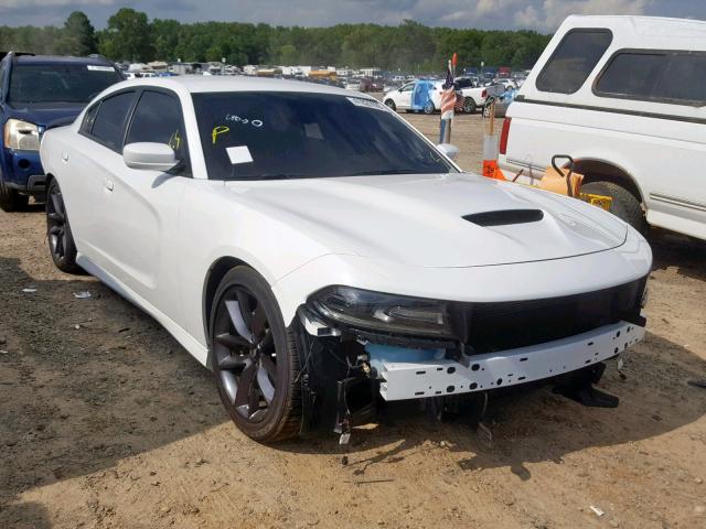 2C3CDXGJXKH522484 - 2019 DODGE CHARGER SC WHITE photo 1