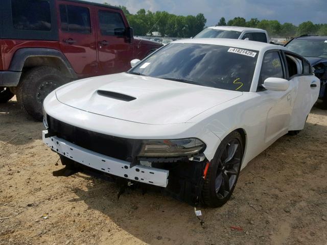 2C3CDXGJXKH522484 - 2019 DODGE CHARGER SC WHITE photo 2