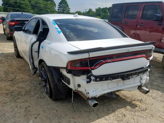 2C3CDXGJXKH522484 - 2019 DODGE CHARGER SC WHITE photo 3