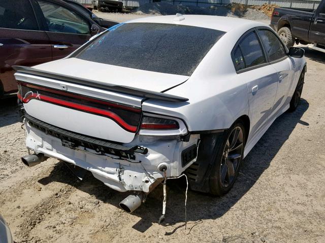 2C3CDXGJXKH522484 - 2019 DODGE CHARGER SC WHITE photo 4