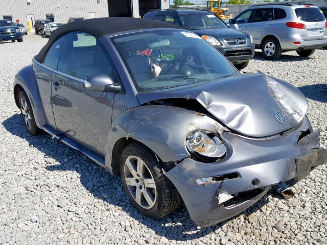 3VWRF31Y96M305561 - 2006 VOLKSWAGEN NEW BEETLE ვერცხლისფერი ფოტო 1