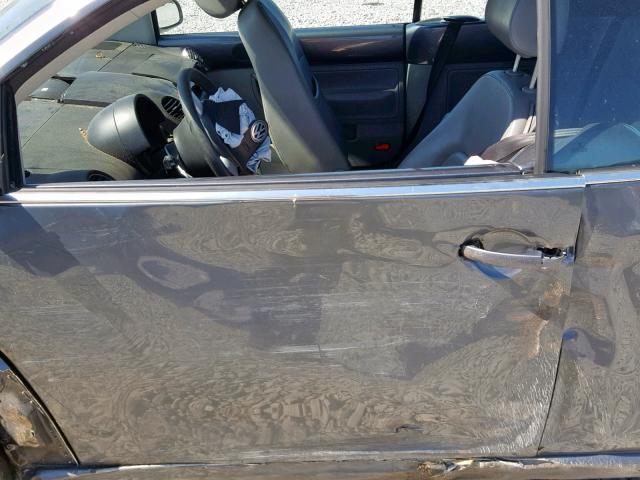 3VWRF31Y96M305561 - 2006 VOLKSWAGEN NEW BEETLE ვერცხლისფერი ფოტო 10