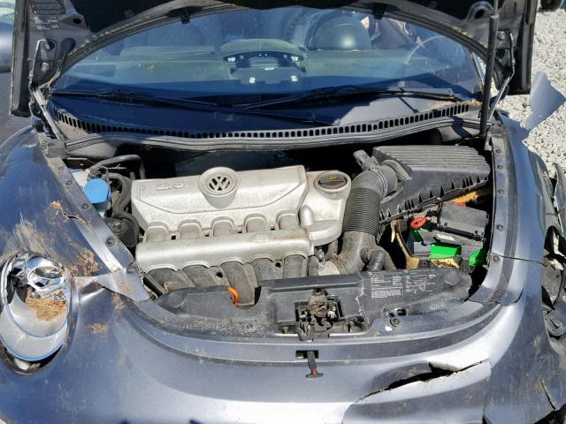 3VWRF31Y96M305561 - 2006 VOLKSWAGEN NEW BEETLE ვერცხლისფერი ფოტო 7