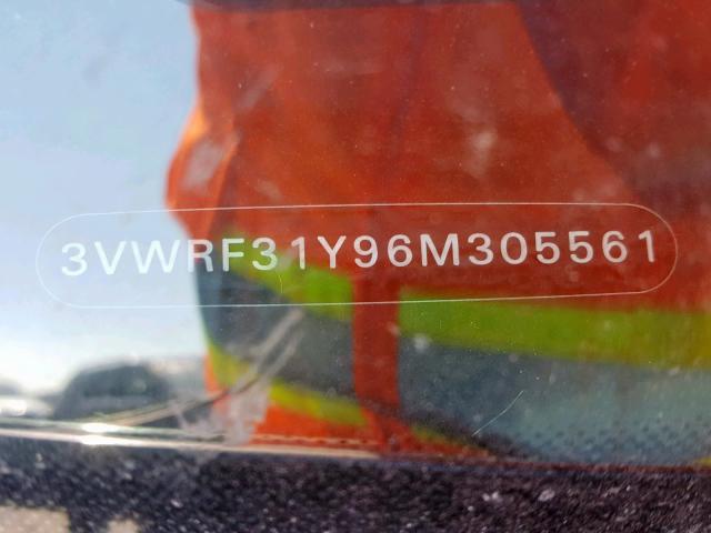 3VWRF31Y96M305561 - 2006 VOLKSWAGEN NEW BEETLE ვერცხლისფერი ფოტო 9