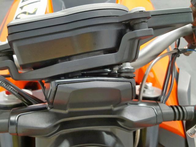 VBKV39407GM937005 - 2016 KTM 1290 SUPER ORANGE photo 9