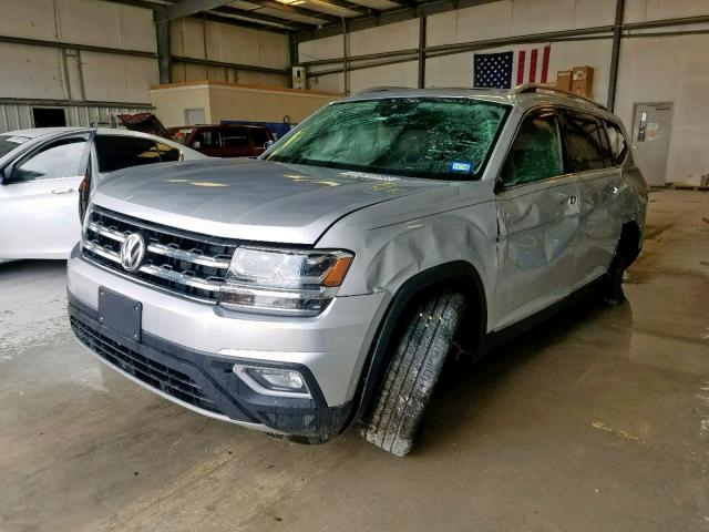 1V2NR2CA2JC587070 - 2018 VOLKSWAGEN ATLAS SEL Gümüş foto 2