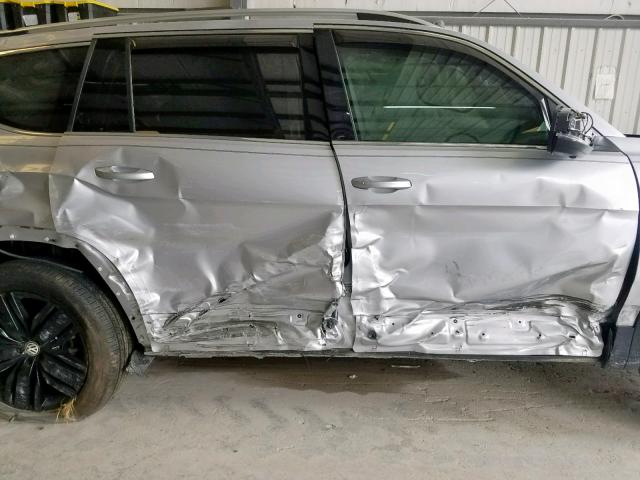 1V2NR2CA2JC587070 - 2018 VOLKSWAGEN ATLAS SEL Gümüş foto 9