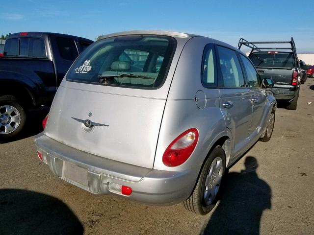 3A4FY48B76T263334 - 2006 CHRYSLER PT CRUISER SILVER photo 4