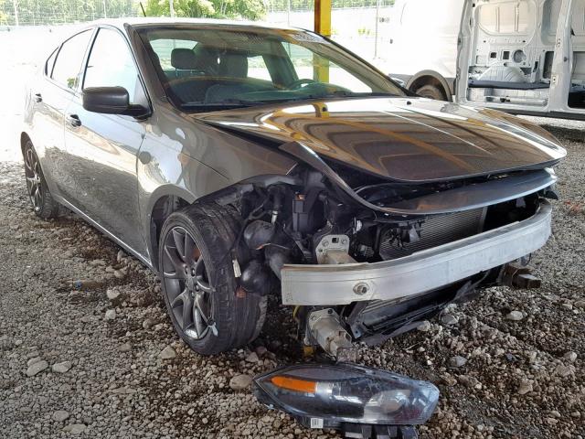 1C3CDFBH6DD134912 - 2013 DODGE DART SXT GRAY photo 1