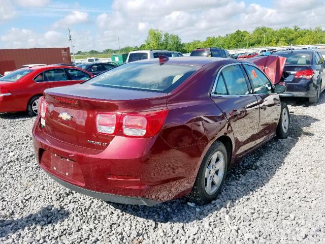 1G11C5SL9FF311280 - 2015 CHEVROLET MALIBU 1LT 勃艮第红 照片 4