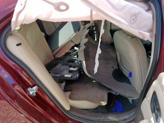 1G11C5SL9FF311280 - 2015 CHEVROLET MALIBU 1LT 勃艮第红 照片 6