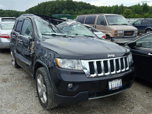 1J4RR6GT9BC600818 - 2011 JEEP GRAND CHER BLACK photo 1