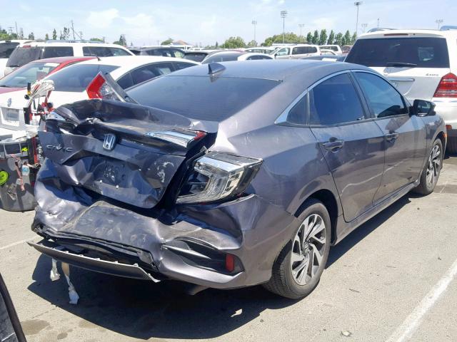 19XFC2F73HE228806 - 2017 HONDA CIVIC EX GRAY photo 4