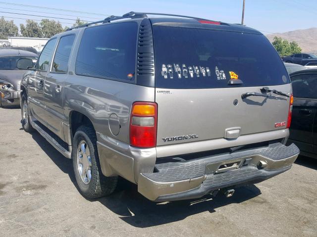 1GKFK66U13J319847 - 2003 GMC YUKON XL D BEIGE photo 3