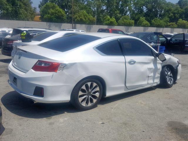 1HGCT1B37DA023407 - 2013 HONDA ACCORD LX- WHITE photo 4