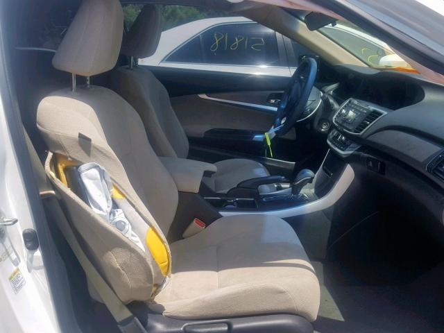 1HGCT1B37DA023407 - 2013 HONDA ACCORD LX- WHITE photo 5